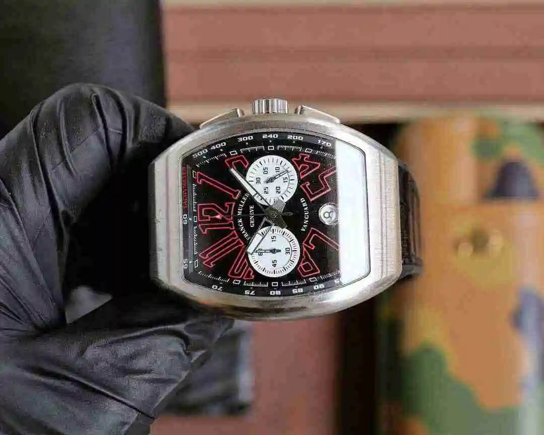 General Watches Franck Muller Frank Watch Men's Watch Paired with Original Fully Automatic Mechanical Movement Top Grade 316 Precision Steel Case with Mineral Super Strong Mirror Diameter 45mm KK06850 1 view 7