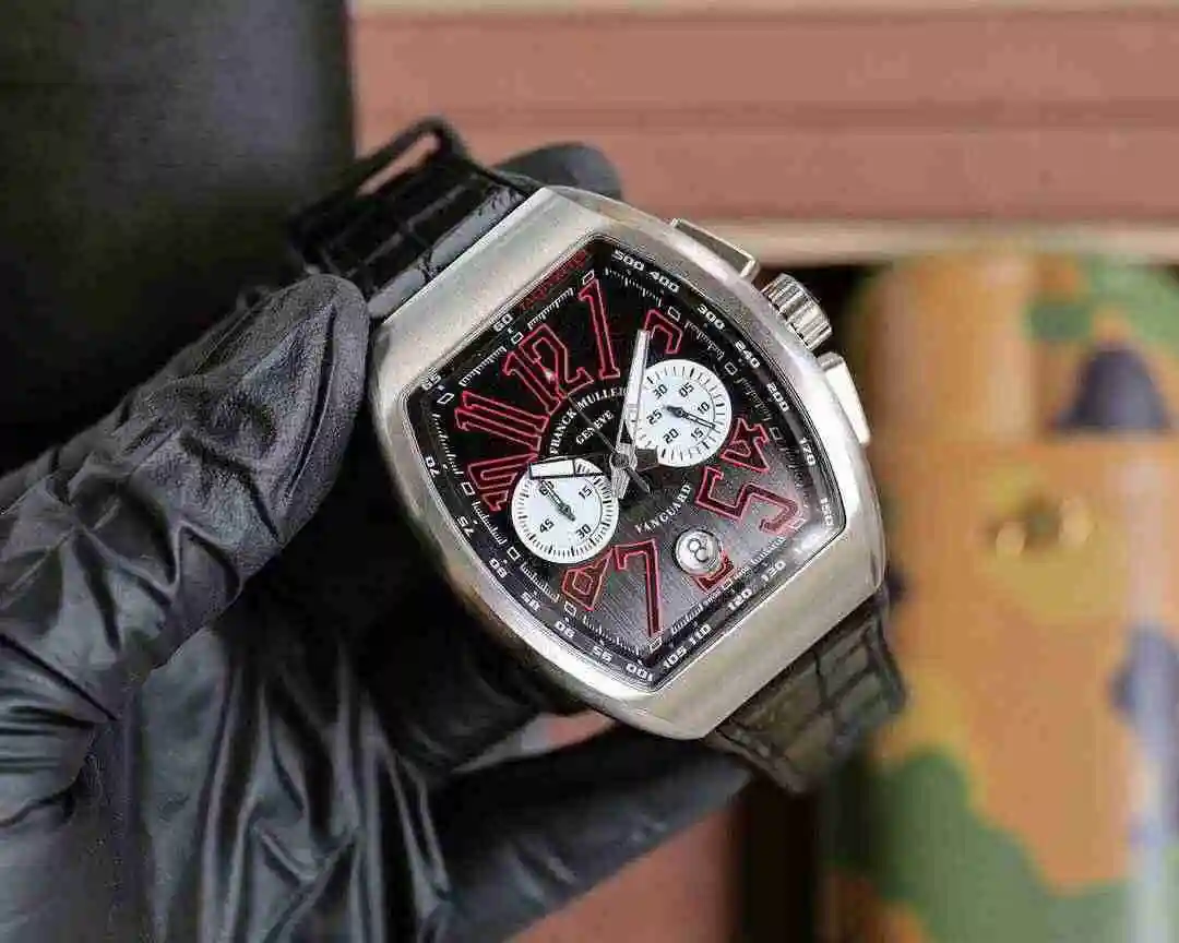 General Watches Franck Muller Frank Watch Men's Watch Paired with Original Fully Automatic Mechanical Movement Top Grade 316 Precision Steel Case with Mineral Super Strong Mirror Diameter 45mm KK06850 1 view 8