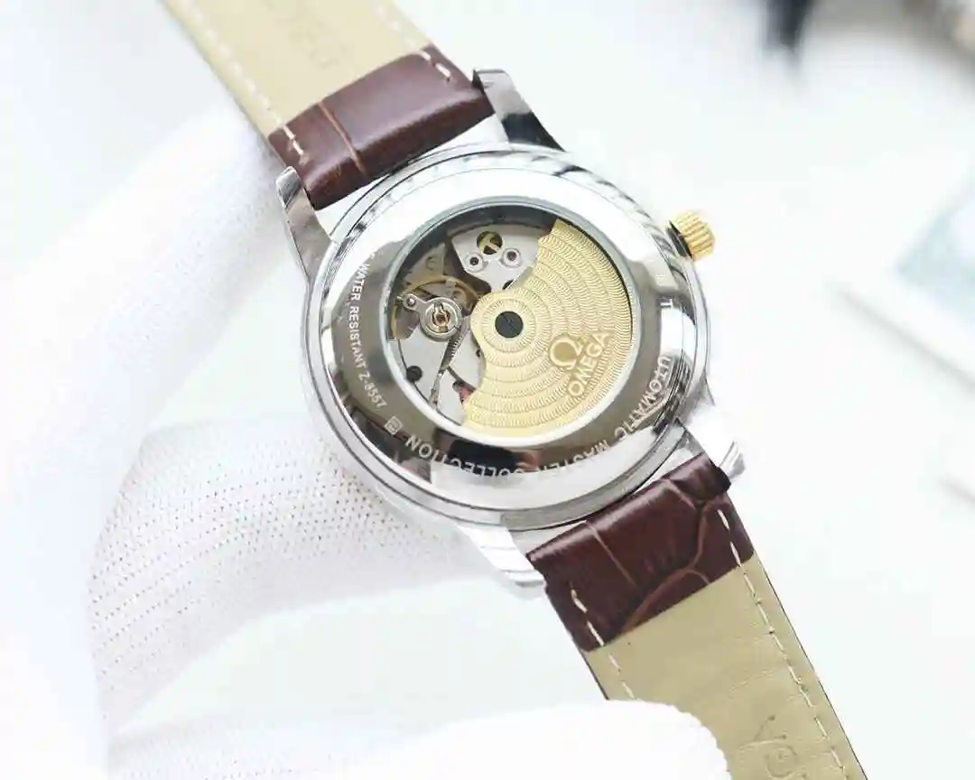 General Watches Omega Watch Men's Watch Paired with Original Fully Automatic Mechanical Movement Top Grade 316 Precision Steel Case with Mineral Super Strong Mirror Diameter 42mm KK04450 view 3