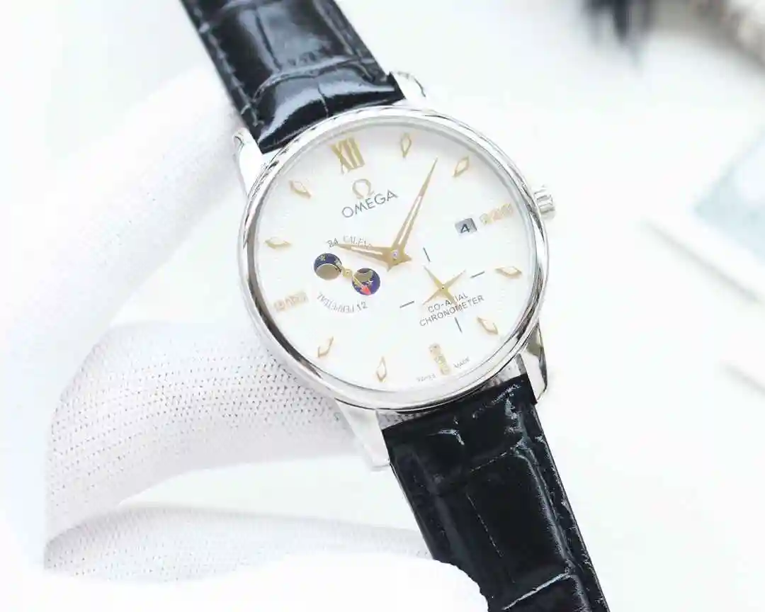 General Watches Omega Watch Men's Watch Paired with Original Fully Automatic Mechanical Movement Top Grade 316 Precision Steel Case with Mineral Super Strong Mirror Diameter 42mm KK04450 view 7