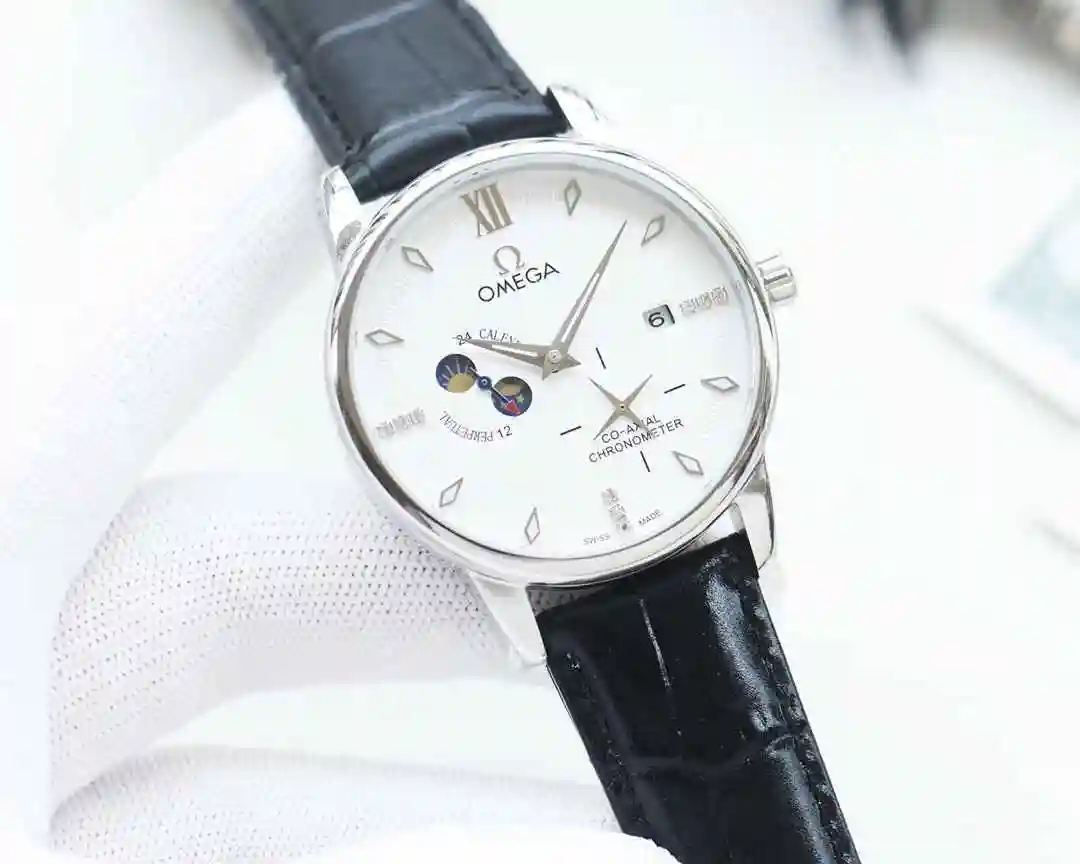 General Watches Omega Watch Men's Watch Paired with Original Fully Automatic Mechanical Movement Top Grade 316 Precision Steel Case with Mineral Super Strong Mirror Diameter 42mm KK04450 view 8