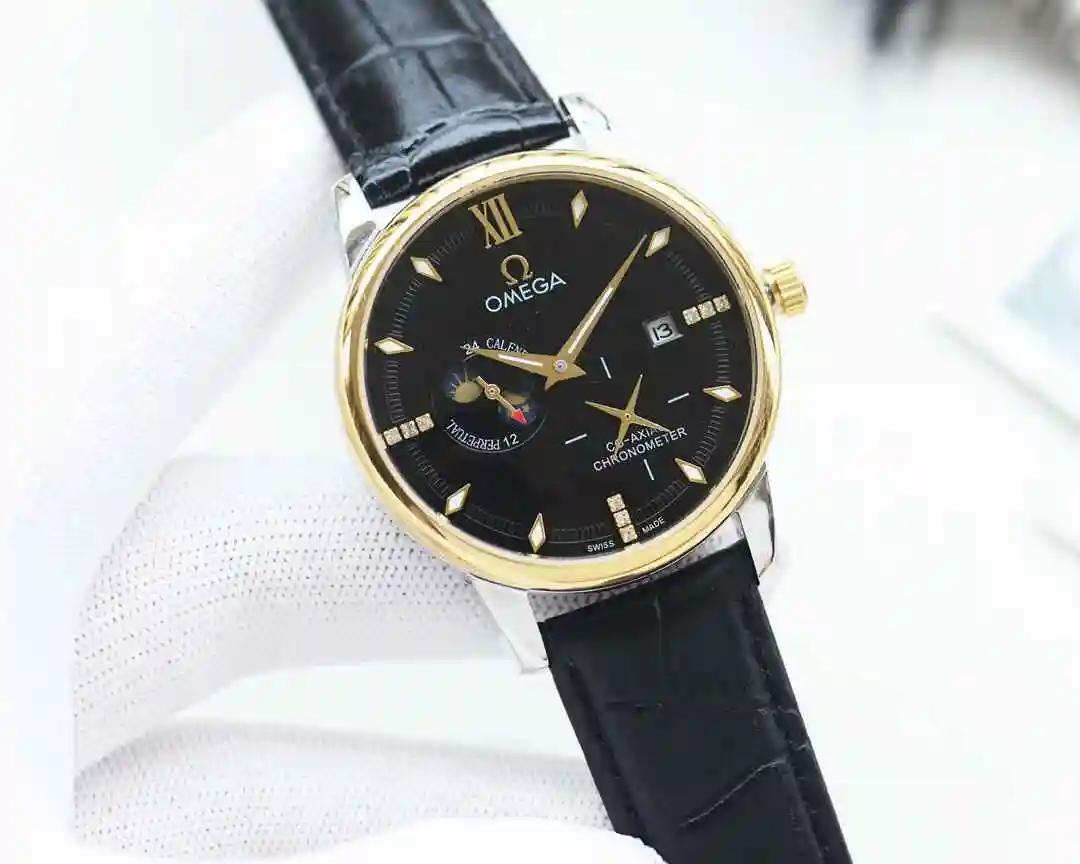 General Watches Omega Watch Men's Watch Paired with Original Fully Automatic Mechanical Movement Top Grade 316 Precision Steel Case with Mineral Super Strong Mirror Diameter 42mm KK04450 view 9