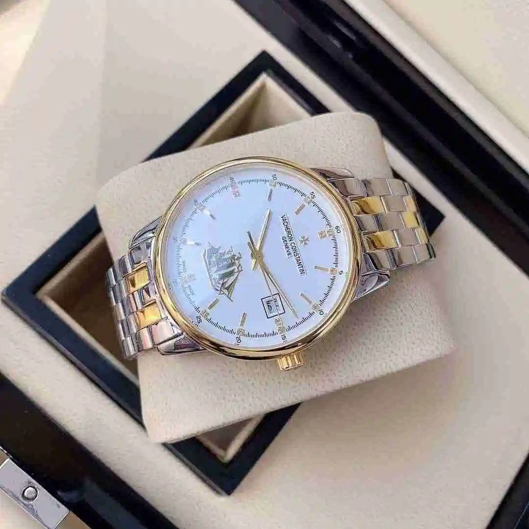 General Watches Vacheron Constantin Jiangshi Dandun White 360 Gold 380 Steel+20 Watch view 3