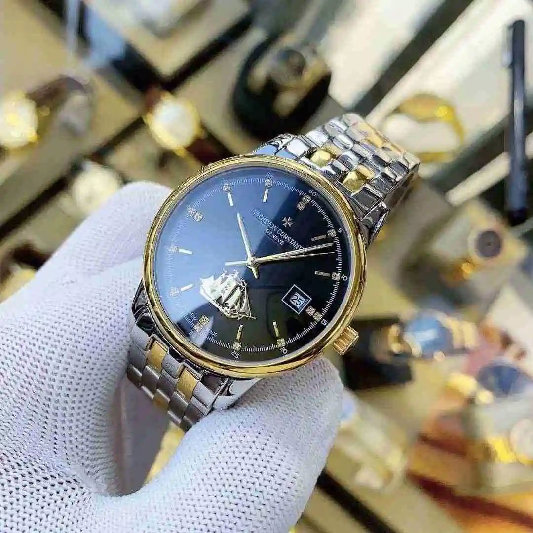 General Watches Vacheron Constantin Jiangshi Dandun White 360 Gold 380 Steel+20 Watch view 5