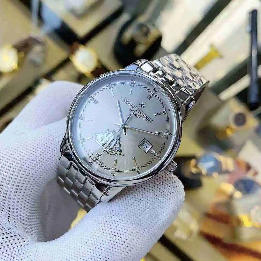 General Watches Vacheron Constantin Jiangshi Dandun White 360 Gold 380 Steel+20 Watch view 8