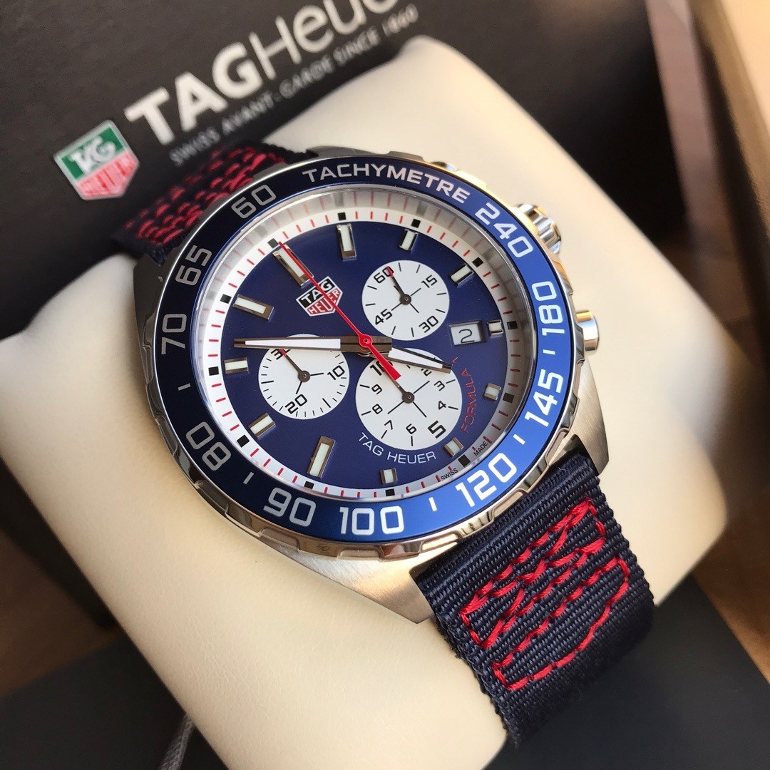 TAG Heuer Formula 1 Stainless Steel Quartz 43mm Watch view 4