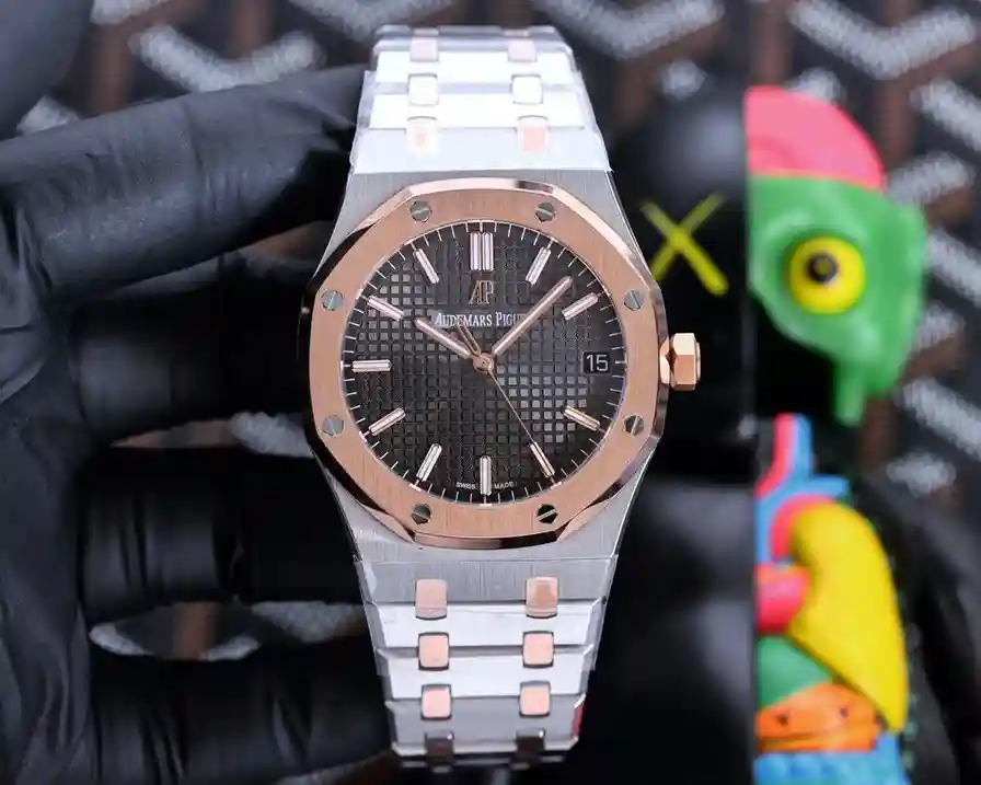 General Watches Audemars Piguet AP white 1050 black 1080 Watch view 3