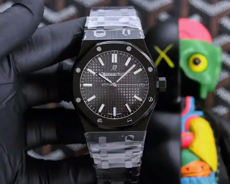General Watches Audemars Piguet AP white 1050 black 1080 Watch view 5