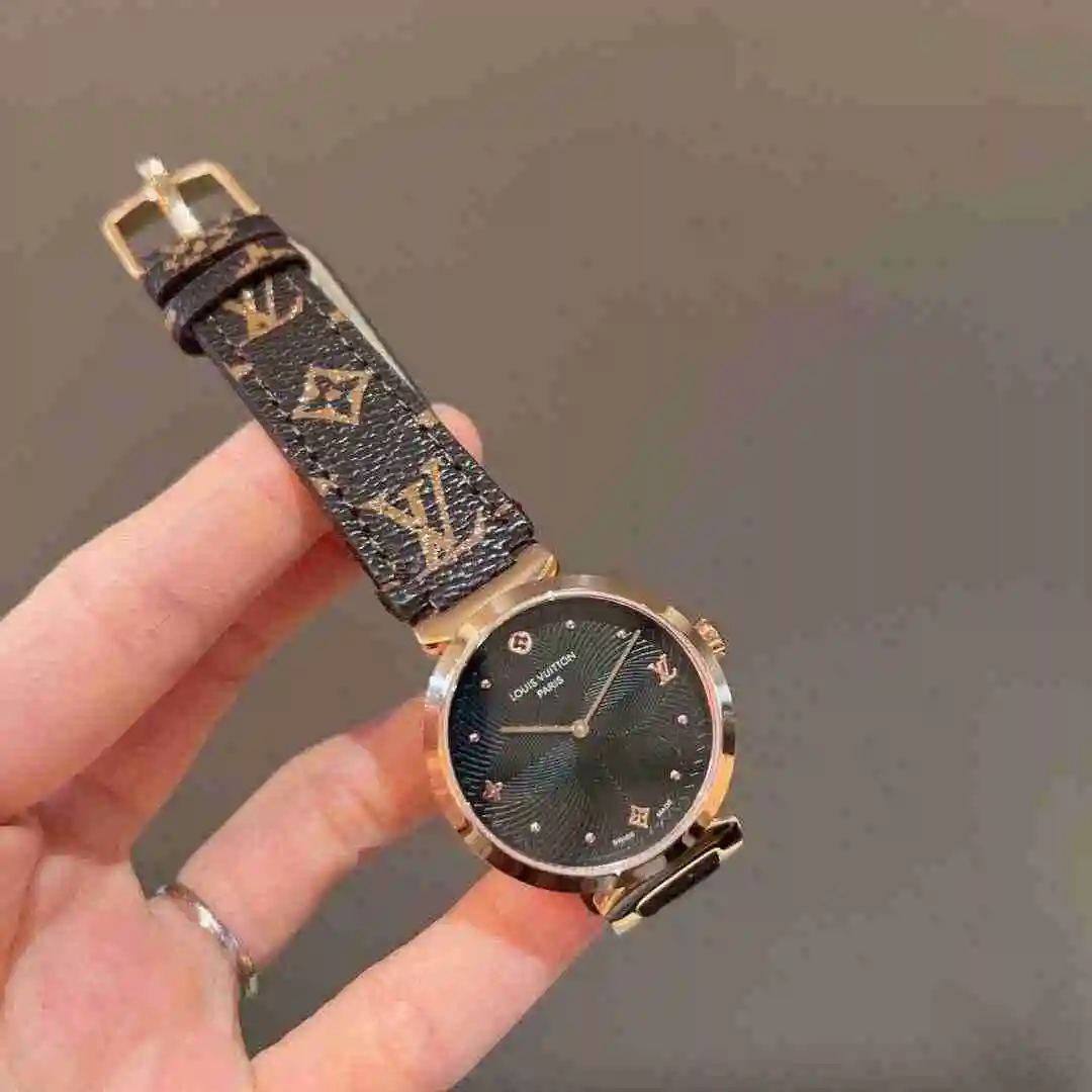 General Watches LV watch for women with original fully automatic mechanical movement, top grade 316 precision steel case with mineral super strong mirror diameter 33mm KK02750 view 3