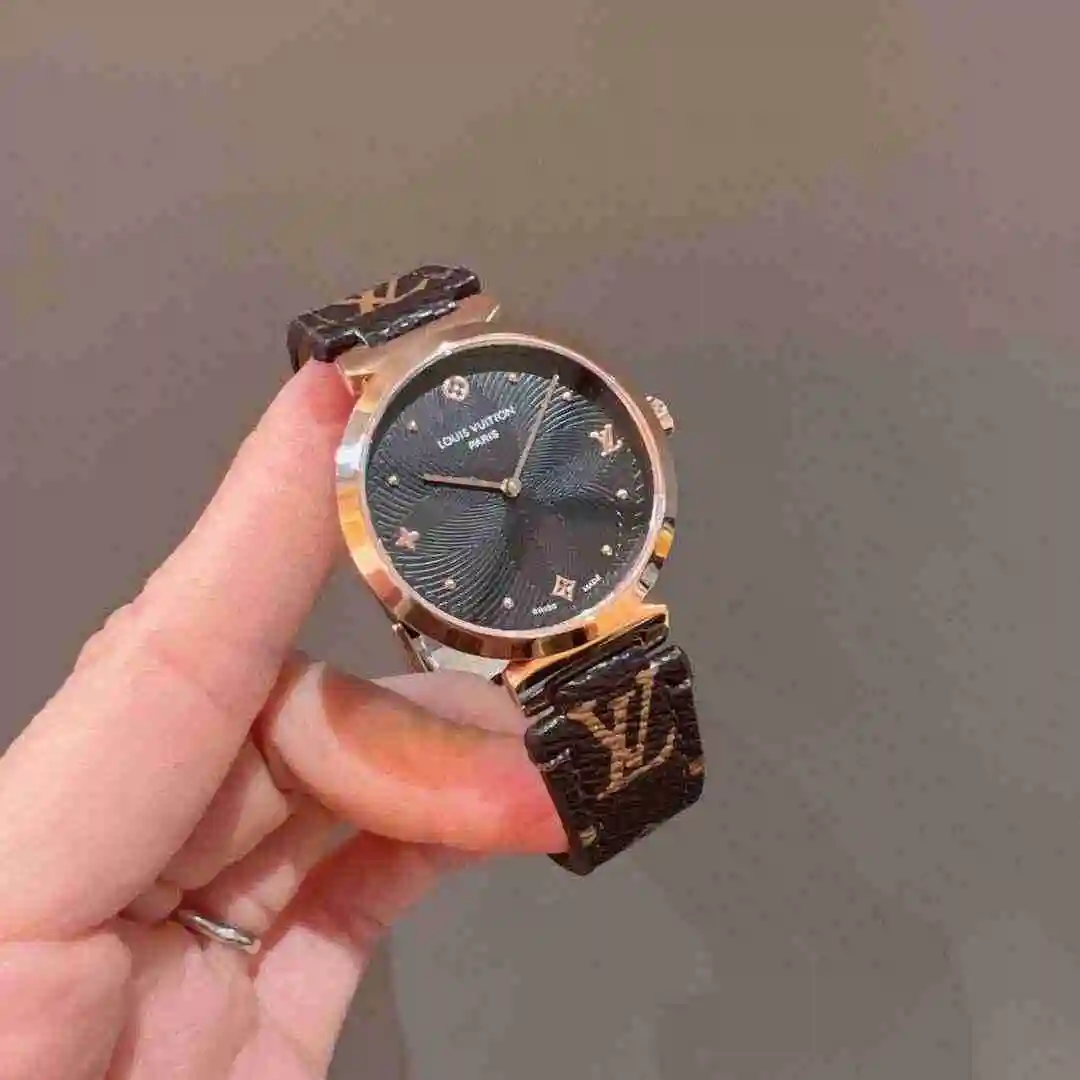 General Watches LV watch for women with original fully automatic mechanical movement, top grade 316 precision steel case with mineral super strong mirror diameter 33mm KK02750 view 6