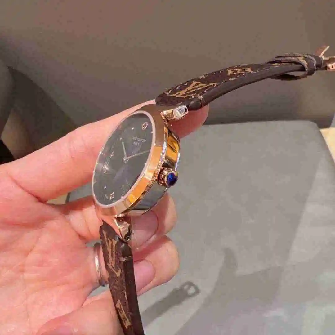 General Watches LV watch for women with original fully automatic mechanical movement, top grade 316 precision steel case with mineral super strong mirror diameter 33mm KK02750 view 7
