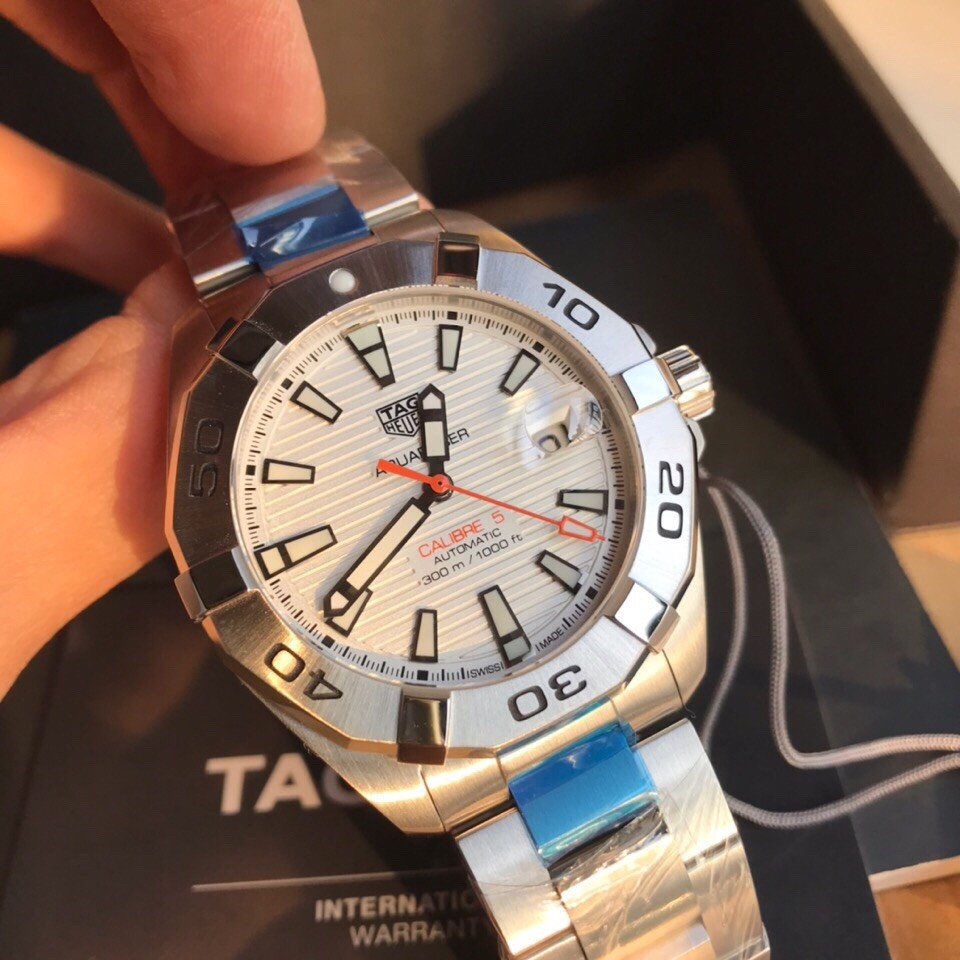 TAG Heuer Aquaracer Stainless Steel Automatic 41mm Watch view 5