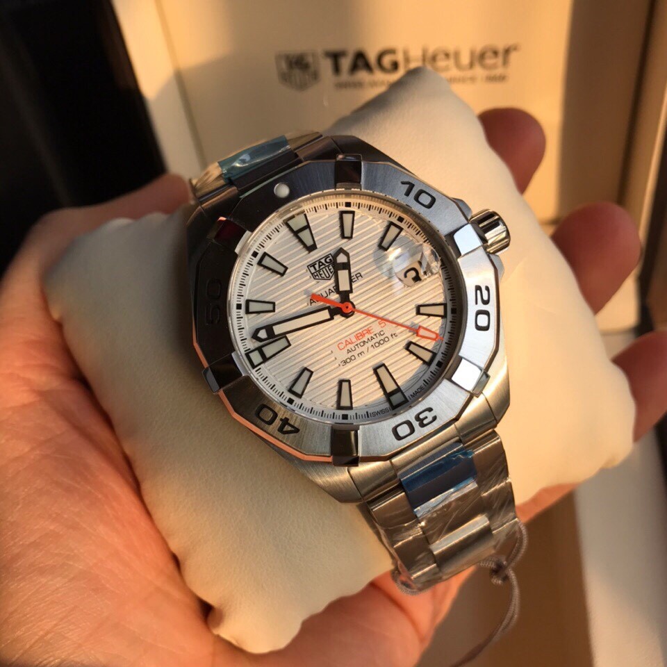TAG Heuer Aquaracer Stainless Steel Automatic 41mm Watch view 7