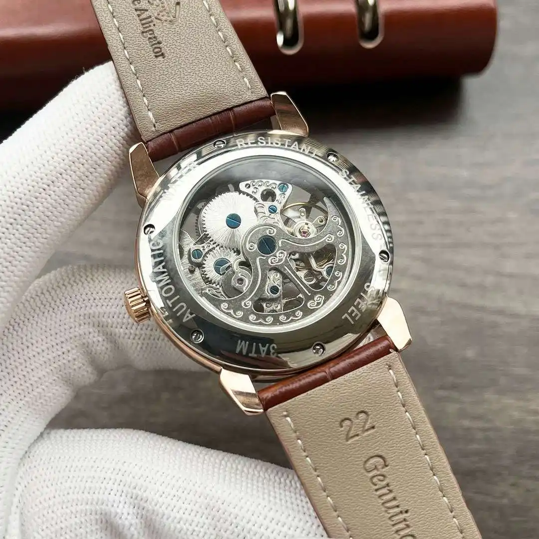 General Watches Vacheron Constantin Watch Jiang@Dun men's watch with original fully automatic mechanical movement, top-grade 316 stainless steel case and strap, mineral super mirror, diameter 42mm KK04250 view 3