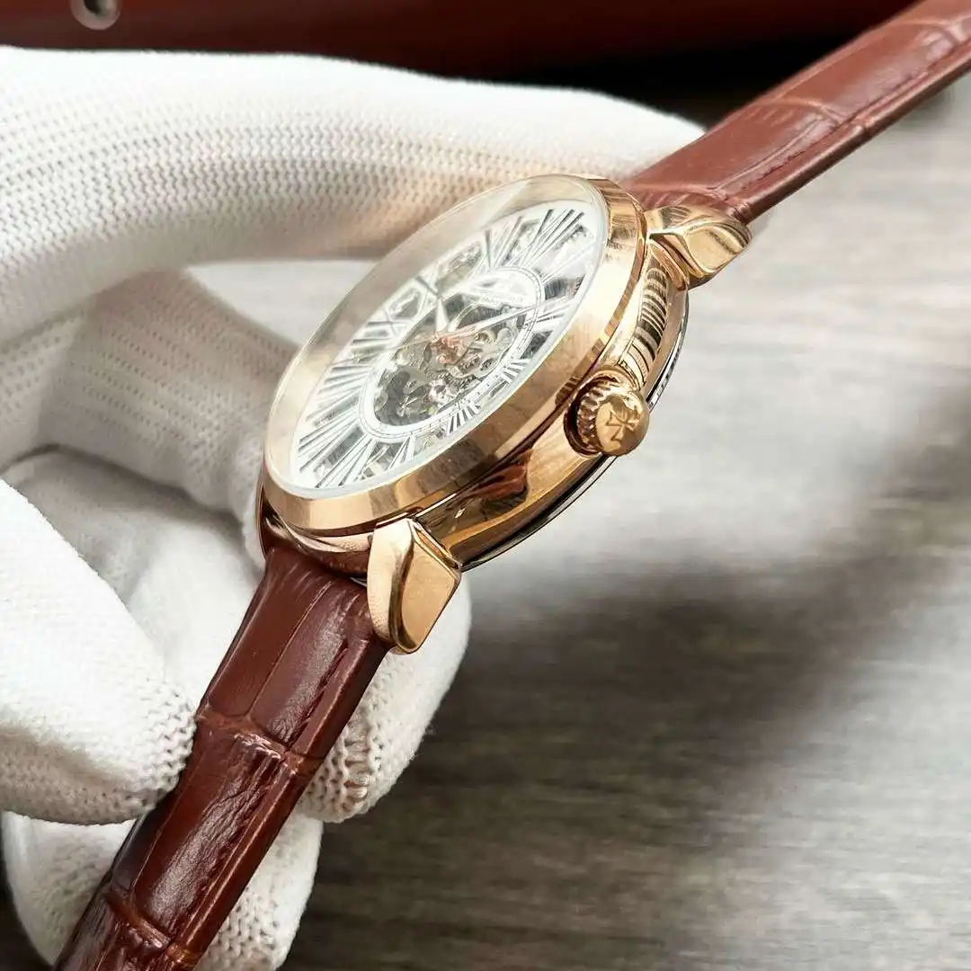 General Watches Vacheron Constantin Watch Jiang@Dun men's watch with original fully automatic mechanical movement, top-grade 316 stainless steel case and strap, mineral super mirror, diameter 42mm KK04250 view 4