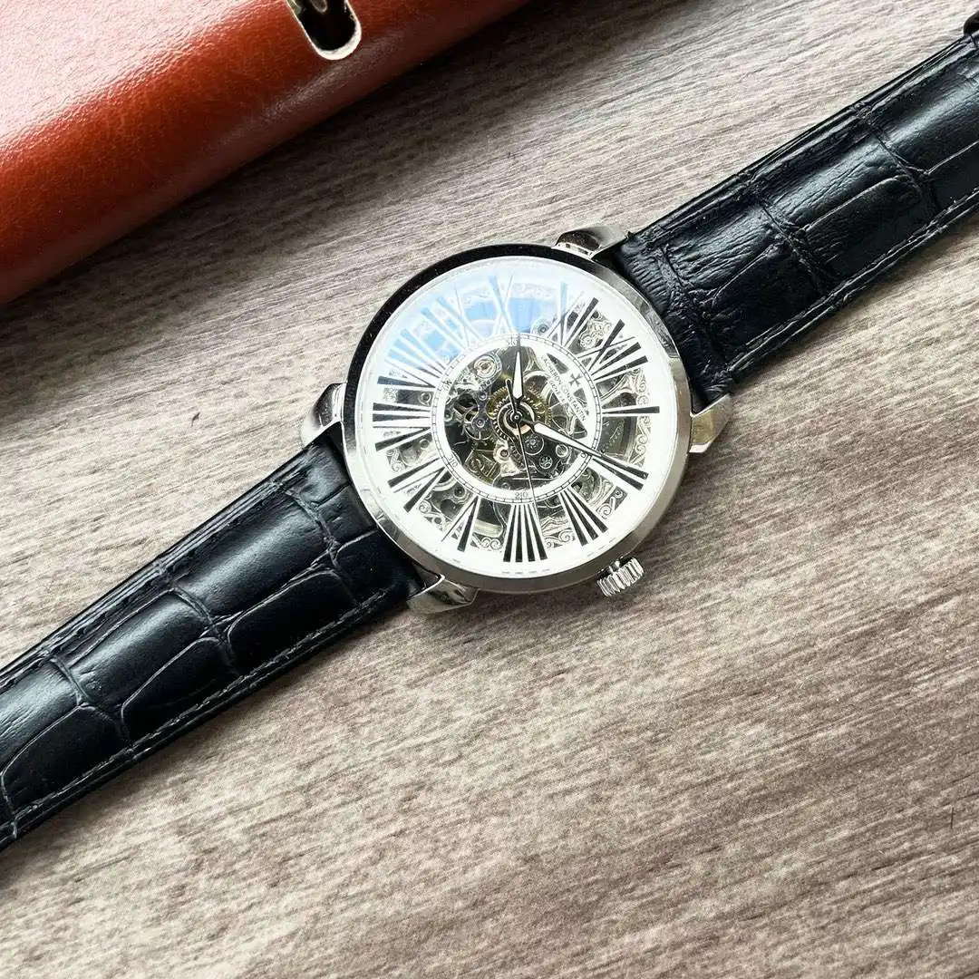 General Watches Vacheron Constantin Watch Jiang@Dun men's watch with original fully automatic mechanical movement, top-grade 316 stainless steel case and strap, mineral super mirror, diameter 42mm KK04250 view 5