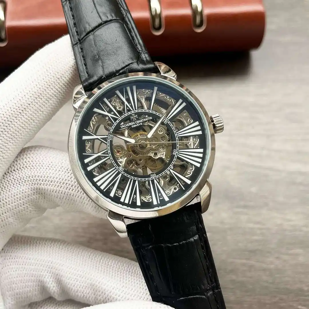 General Watches Vacheron Constantin Watch Jiang@Dun men's watch with original fully automatic mechanical movement, top-grade 316 stainless steel case and strap, mineral super mirror, diameter 42mm KK04250 view 6