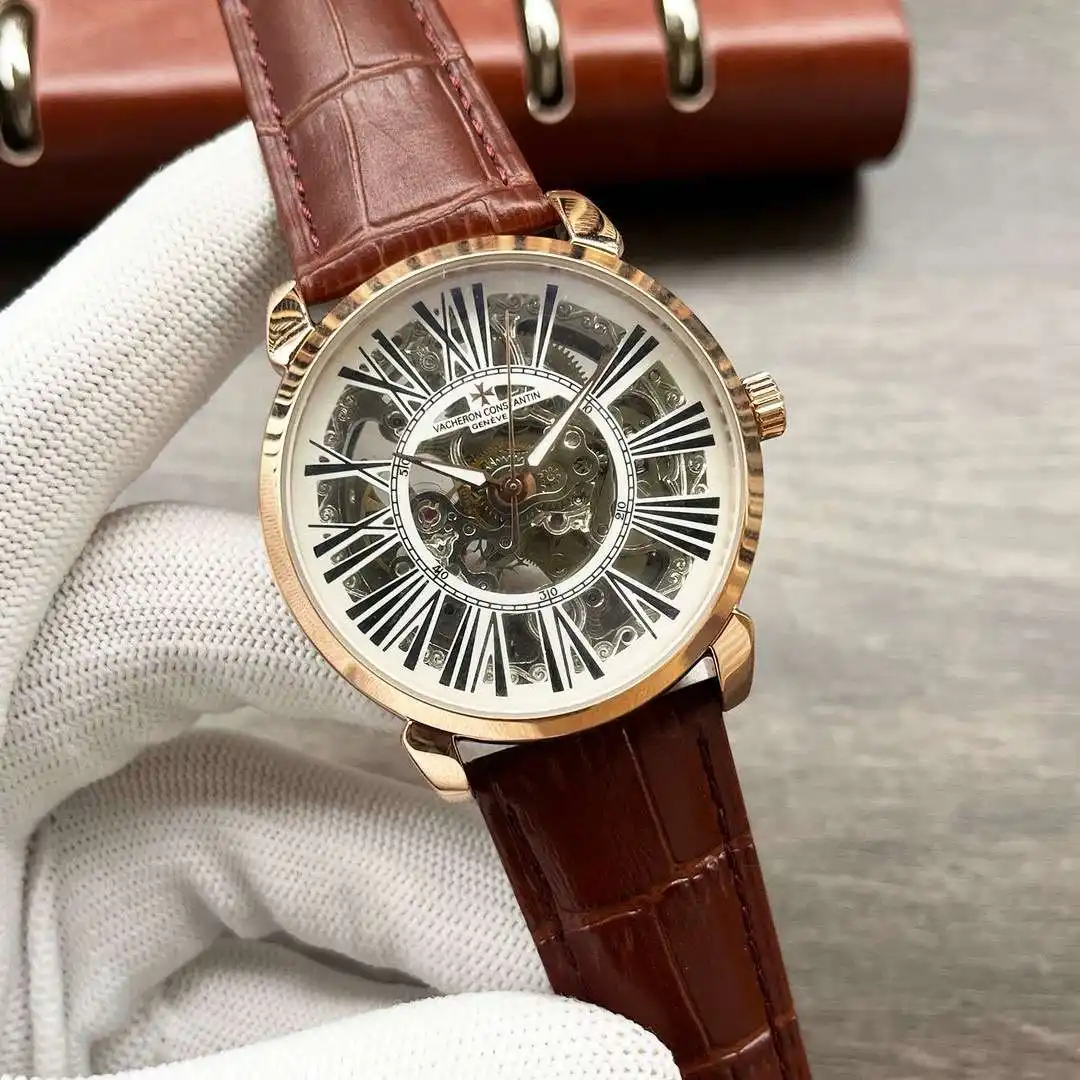 General Watches Vacheron Constantin Watch Jiang@Dun men's watch with original fully automatic mechanical movement, top-grade 316 stainless steel case and strap, mineral super mirror, diameter 42mm KK04250 view 8