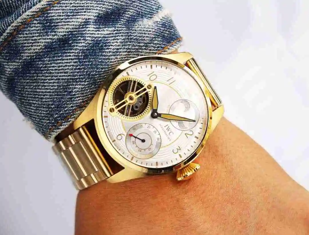 General Watches IWC Wanguo Watch Men's Watch Paired with Original Fully Automatic Mechanical Movement Top Grade 316 Precision Steel Case with Mineral Super Strong Mirror Diameter 46mm KK06500 1 view 8