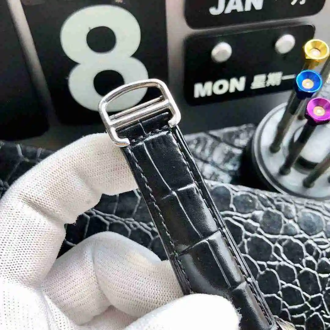 General Watches Cartier Watch Men's Watch Paired with Original Fully Automatic Mechanical Movement Top Grade 316 Precision Steel Case with Mineral Super Strong Mirror Diameter 42mm KK04950 view 2