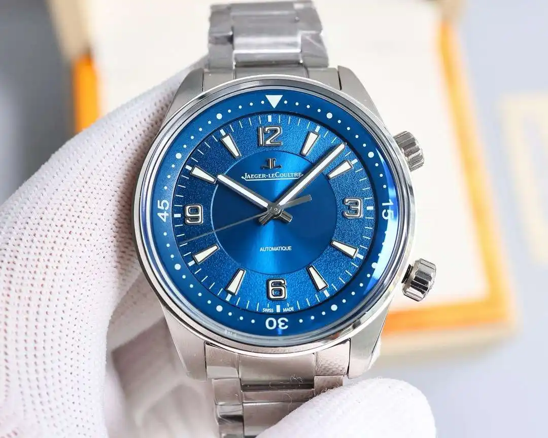 General Watches Jaeger-LeCoultre Watch JI@ men's watch with original fully automatic mechanical movement, top-grade 316 stainless steel case and strap, mineral super mirror, diameter 41mm KK09850 1 view 9
