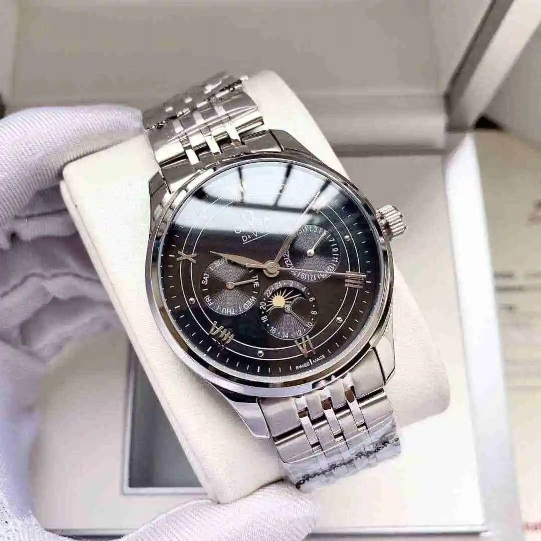 General Watches Omega Watch Men's Watch Paired with Original Fully Automatic Mechanical Movement Top Grade 316 Precision Steel Case Case with Mineral Super Strong Mirror Diameter 40mm KK04850 1 view 6
