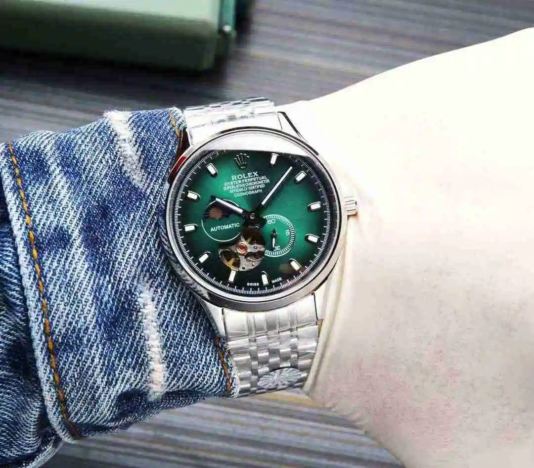 General Watches Rolex Watch Men's Watch Paired with Original Fully Automatic Mechanical Movement Top Grade 316 Precision Steel Case with Mineral Super Strong Mirror Diameter 40mm KK06800 1 view 6