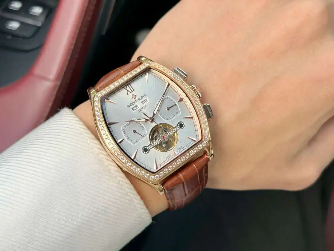General Watches Watch: Men's watch with original fully automatic mechanical movement, top-grade 316 stainless steel case and strap view 5