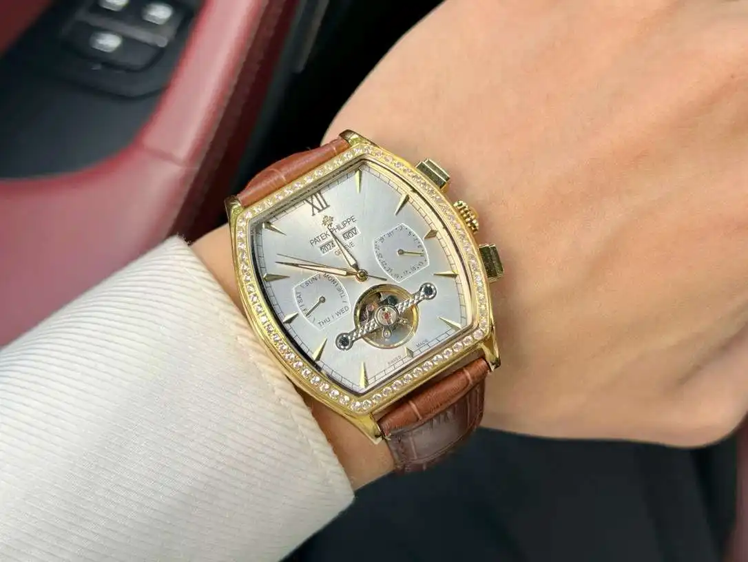 General Watches Watch: Men's watch with original fully automatic mechanical movement, top-grade 316 stainless steel case and strap view 7