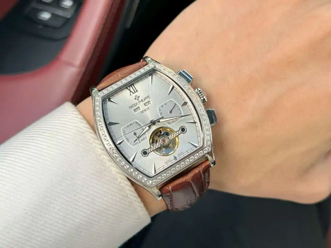 General Watches Watch: Men's watch with original fully automatic mechanical movement, top-grade 316 stainless steel case and strap view 8