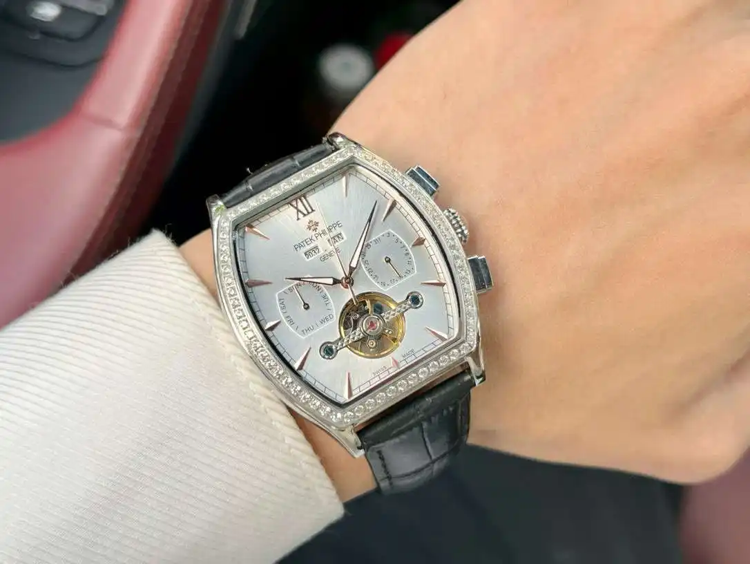 General Watches Watch: Men's watch with original fully automatic mechanical movement, top-grade 316 stainless steel case and strap view 9