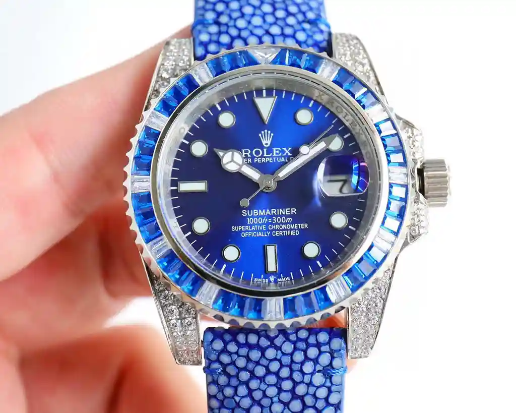 General Watches Rolex watches men's watch with original fully automatic mechanical movement top 316 stainless steel case strap mineral super mirror diameter 40mm KK010500 view 9