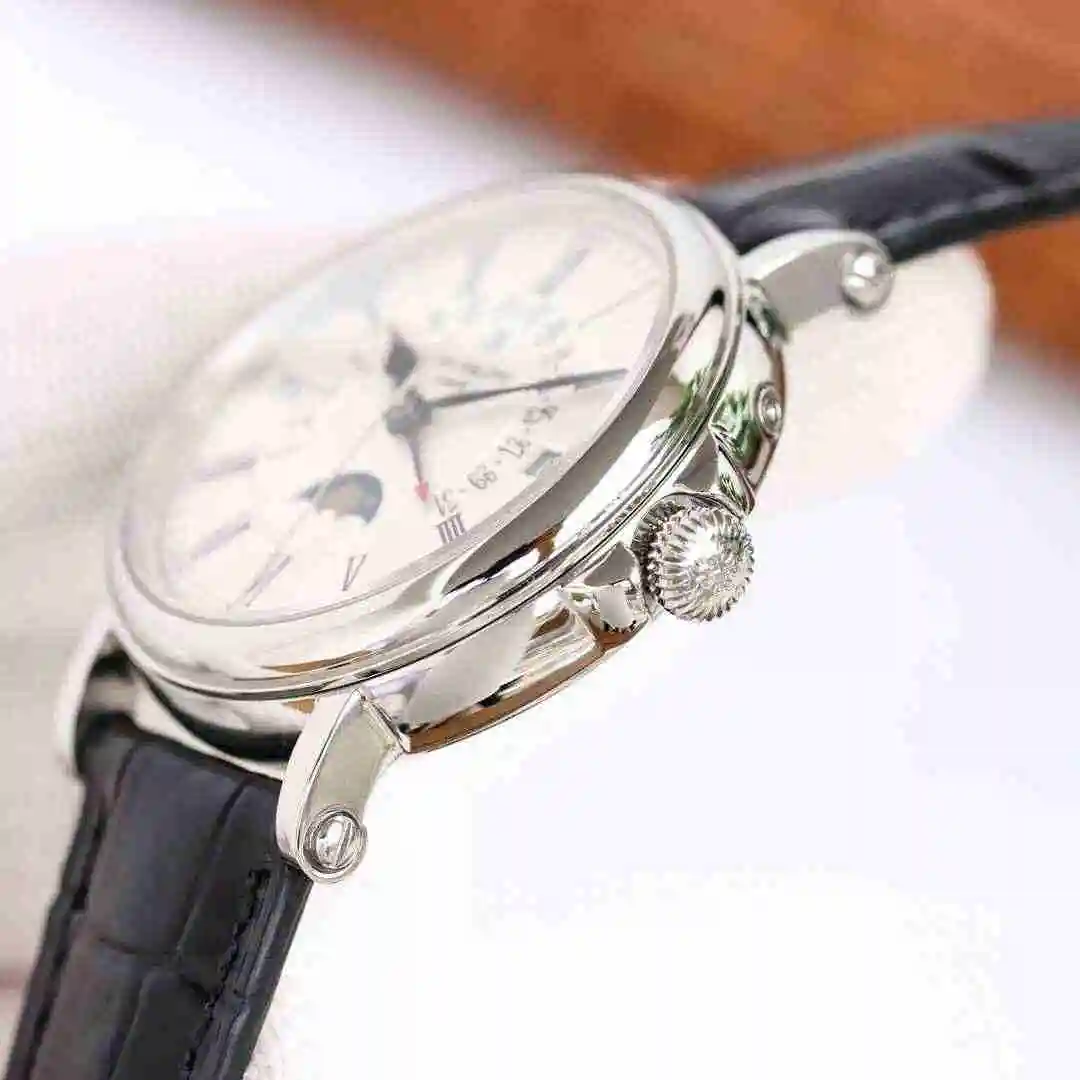 General Watches Patek Philippe Watch Men's Watch Paired with Original Fully Automatic Mechanical Movement Top Grade 316 Precision Steel Case Case with Mineral Super Strong Mirror Diameter 38mm kk014500 view 4