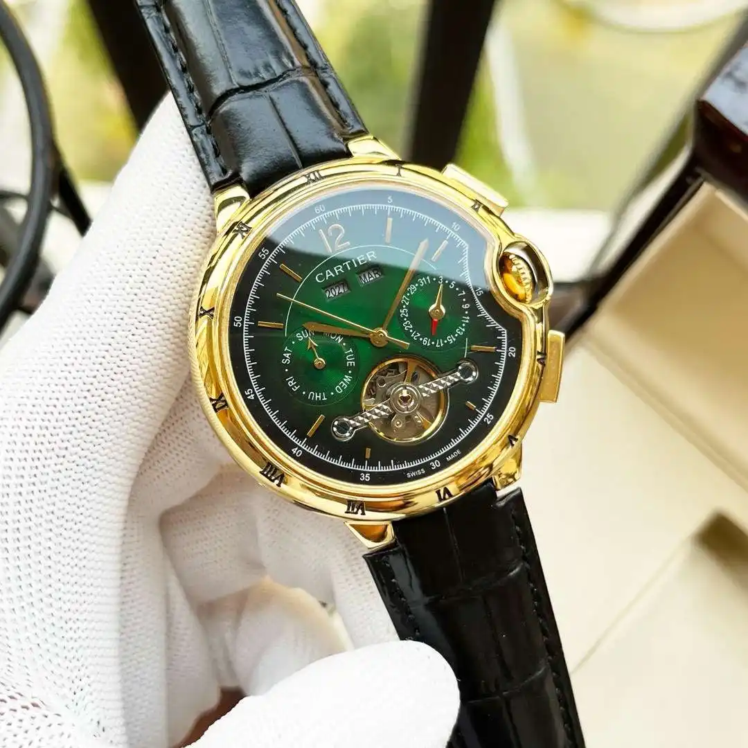 General Watches Watch, men's watch with original fully automatic mechanical movement, top-grade 316 stainless steel case and strap, mineral super mirror, diameter 44mm KK04750 view 8
