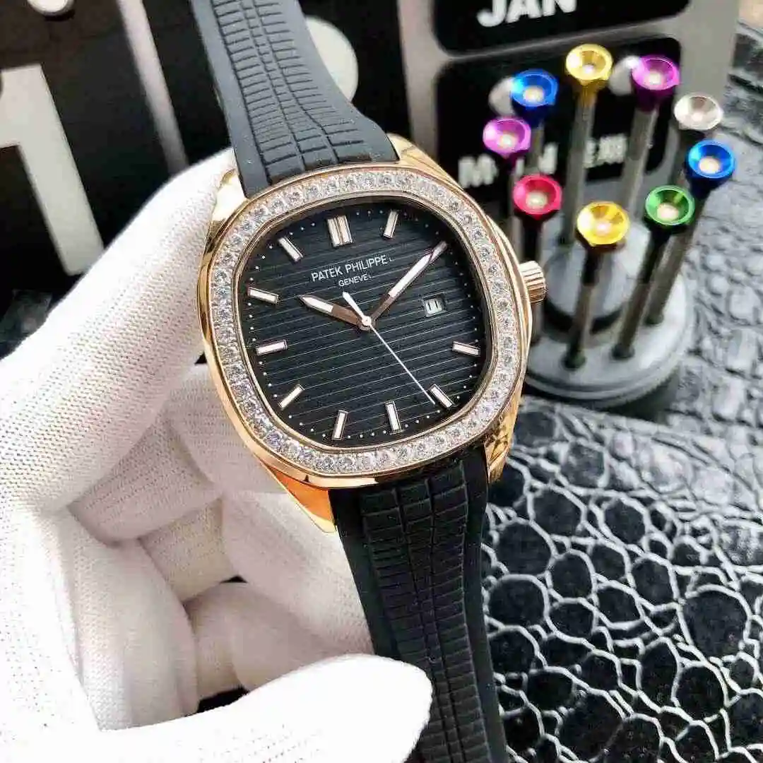 General Watches Patek Philippe Watch Men's Watch Paired with Original Fully Automatic Mechanical Movement Top Grade 316 Precision Steel Case Case with Mineral Super Strong Mirror Diameter 42mm KK04950 3 view 5