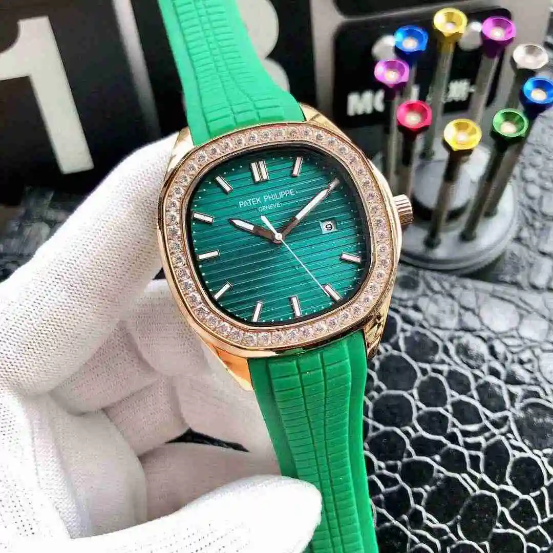 General Watches Patek Philippe Watch Men's Watch Paired with Original Fully Automatic Mechanical Movement Top Grade 316 Precision Steel Case Case with Mineral Super Strong Mirror Diameter 42mm KK04950 3 view 6