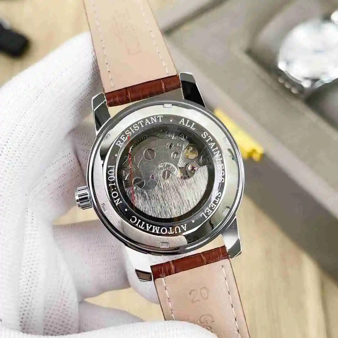 General Watches Longines Watch Men's Watch Paired with Original Fully Automatic Mechanical Movement Top Grade 316 Precision Steel Case with Mineral Super Strong Mirror Diameter 42mm KK03850 4 view 2