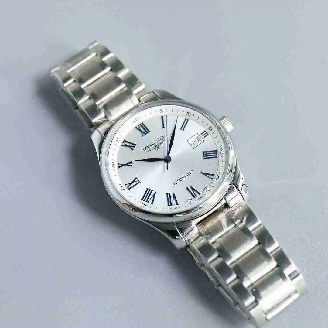 General Watches Longines watch for men with original fully automatic mechanical movement, top grade 316 precision steel case with mineral super strong mirror diameter 40mm kk08800 view 4