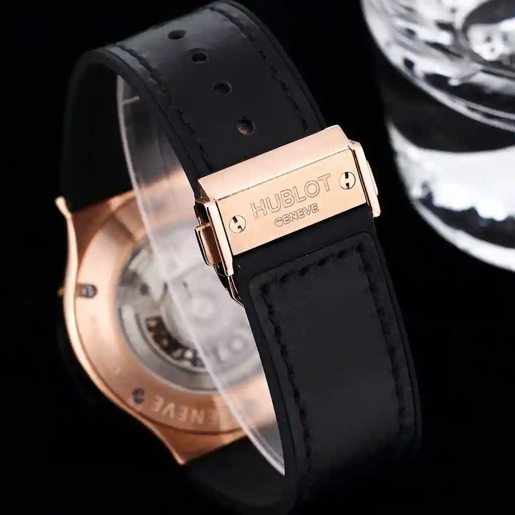 General Watches Hublot watch men's watch with original fully automatic mechanical movement top 316 stainless steel case strap mineral super mirror diameter 45mm KK06250 view 2