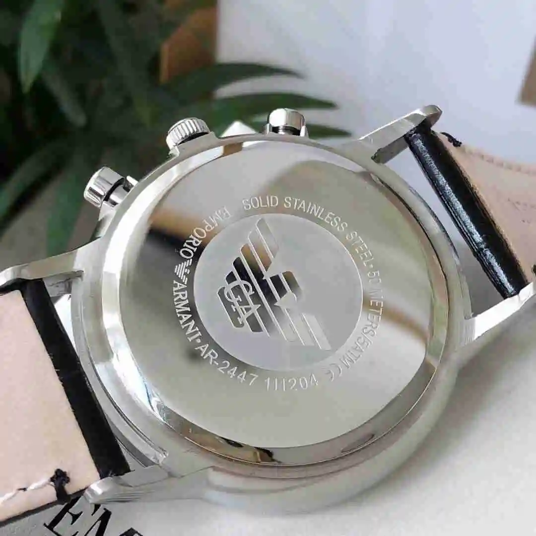 General Watches Armani Watch Men's Watch Paired with Original Fully Automatic Mechanical Movement Top Grade 316 Precision Steel Case with Mineral Super Strong Mirror Diameter 43mm KK02450 1 view 4