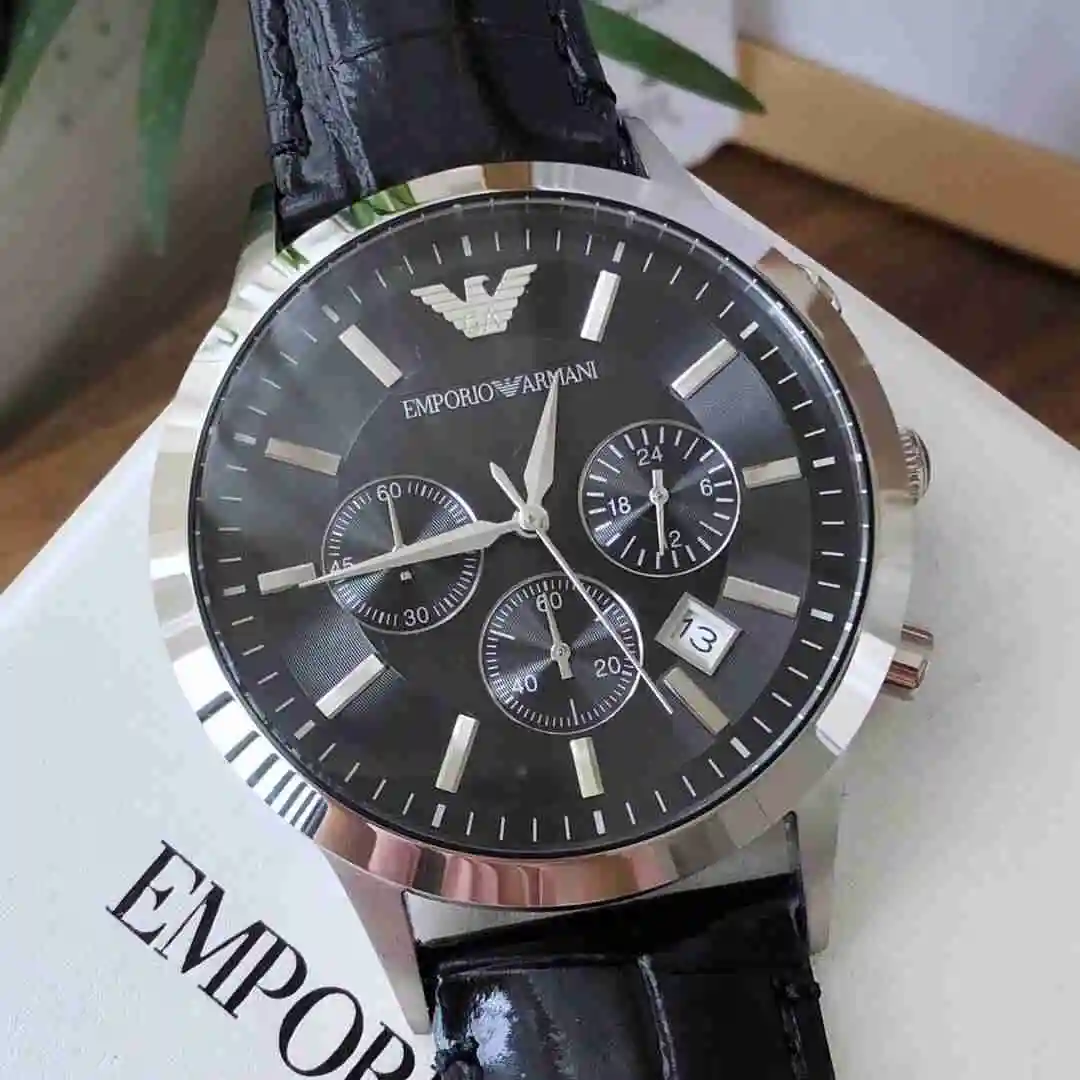 General Watches Armani Watch Men's Watch Paired with Original Fully Automatic Mechanical Movement Top Grade 316 Precision Steel Case with Mineral Super Strong Mirror Diameter 43mm KK02450 1 view 5