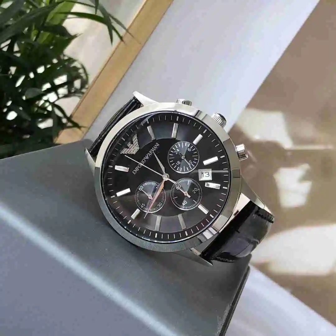 General Watches Armani Watch Men's Watch Paired with Original Fully Automatic Mechanical Movement Top Grade 316 Precision Steel Case with Mineral Super Strong Mirror Diameter 43mm KK02450 1 view 8