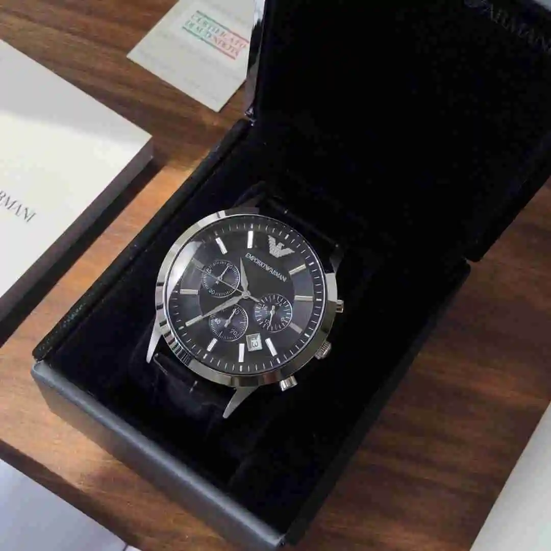 General Watches Armani Watch Men's Watch Paired with Original Fully Automatic Mechanical Movement Top Grade 316 Precision Steel Case with Mineral Super Strong Mirror Diameter 43mm KK02450 1 view 9