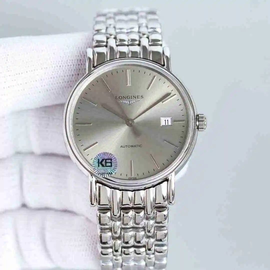 General Watches Longines Watch Men's Watch Paired with Original Fully Automatic Mechanical Movement Top Grade 316 Precision Steel Case with Mineral Super Strong Mirror Diameter 39mm kk09800 1 view 9