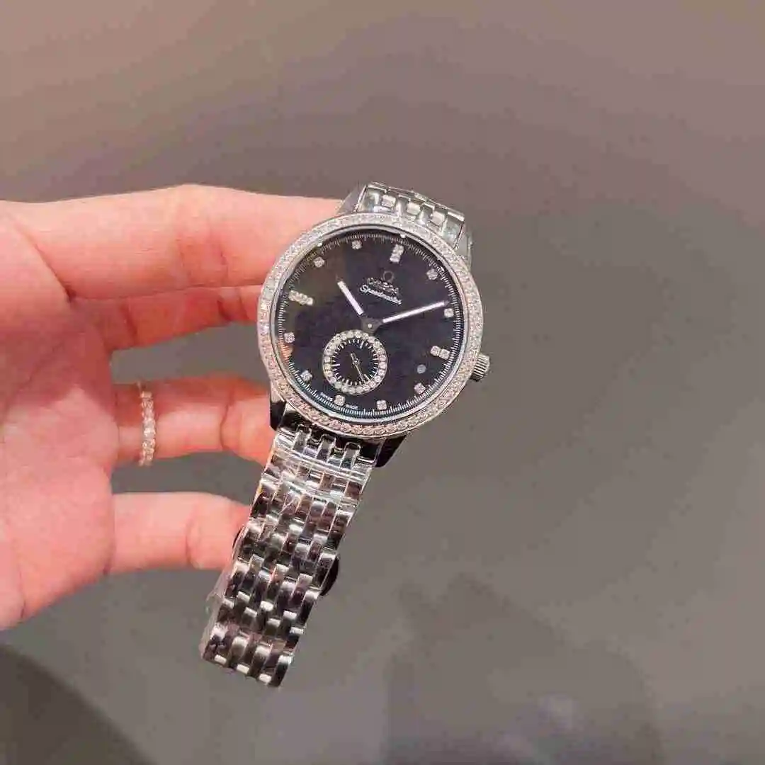 General Watches Omega Watch Women's Watch Paired with Original Fully Automatic Mechanical Movement Top Grade 316 Precision Steel Case with Mineral Super Strong Mirror Diameter 37mm KK03150 view 6