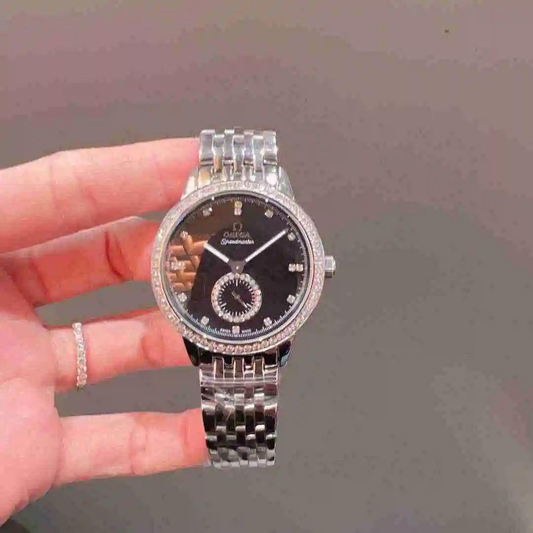 General Watches Omega Watch Women's Watch Paired with Original Fully Automatic Mechanical Movement Top Grade 316 Precision Steel Case with Mineral Super Strong Mirror Diameter 37mm KK03150 view 7