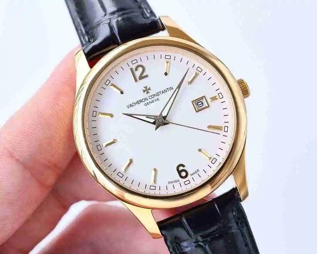 General Watches Vacheron Constantin Jiangshi Danton Watch Men's Watch Paired with Original Fully Automatic Mechanical Movement, Top Grade 316 Precision Steel Case with Mineral Super Strong Mirror Diameter 40mm kk07500 1 view 7