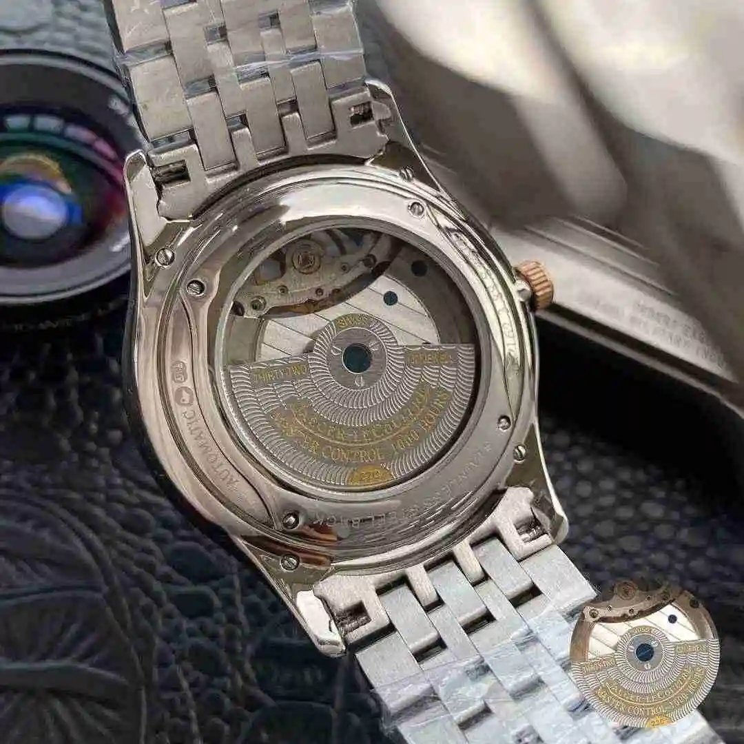 General Watches Jaeger-LeCoultre Jijia White 380 Gold 400 Steel+20 Watch view 3