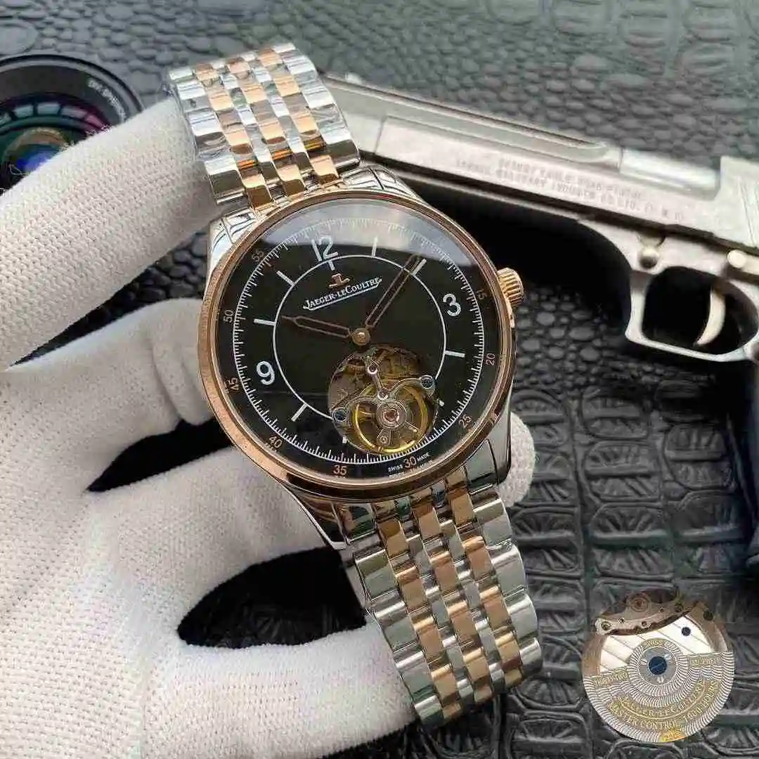 General Watches Jaeger-LeCoultre Jijia White 380 Gold 400 Steel+20 Watch view 4