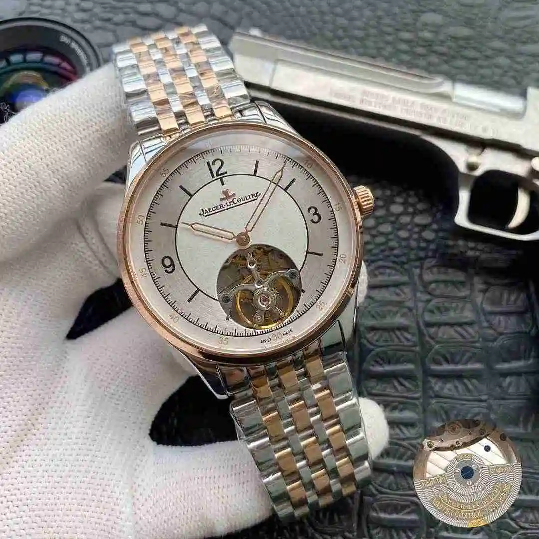 General Watches Jaeger-LeCoultre Jijia White 380 Gold 400 Steel+20 Watch view 5